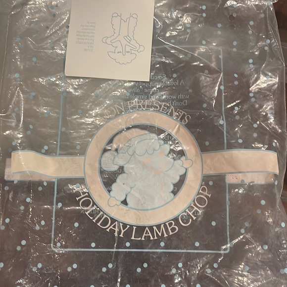 Lamb Chop Puppet Avon Collectors Hand Puppet Nwt - Picture 4 of 4